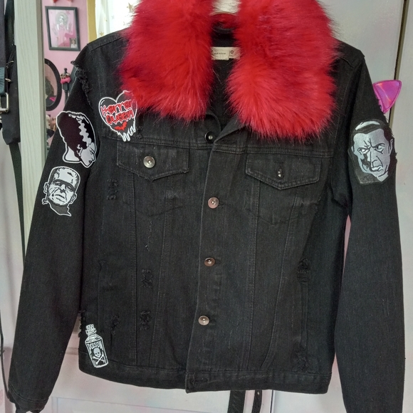 Rage Against the Sewing Machine custom OOAK works-in-progress! Like 2 follow! - Picture 4 of 16